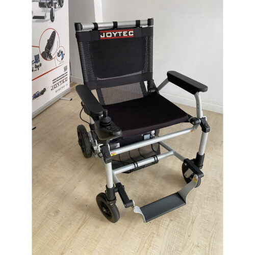 silla de ruedas electrica de segunda mano joytec classic negra frontal