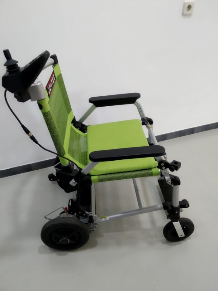 silla de ruedas electrica joytec pro verde de segunda mano